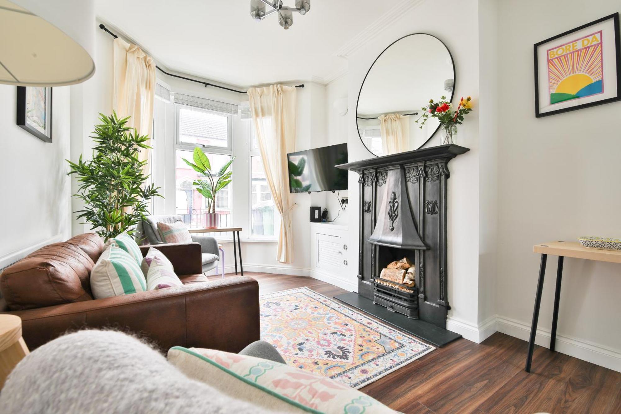 Fresh Cardiff Bay 2 Bedroom House- 3 Tv'S Bagian luar foto